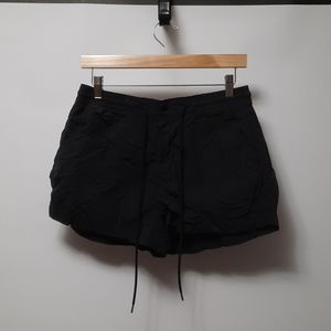 American Eagle Nylon Black shorts with Pockets